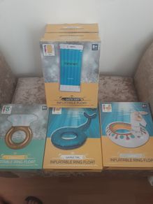 Pool/Summer Inflatable Diamond Ring, Lama, Flat LiLow or Whale Tail .. 5.00each or 3 for 12.00euro