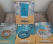 Pool/Summer Inflatable Diamond Ring, Lama, Flat LiLow or Whale Tail .. 5.00each or 3 for 12.00euro