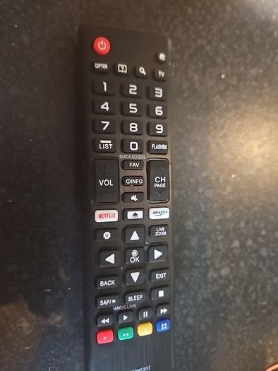LG TV remote