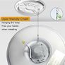 NEW SALE | RGB LED Ceiling Light - with Bluetooth Speaker and Remote Control, 24W Round Flush Bathroom Light, Dimmable 3000-6500K Ceiling Lamp Image 4