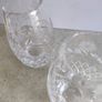 Set Of 2 Bohemian Small Crystal Vases. Image 4