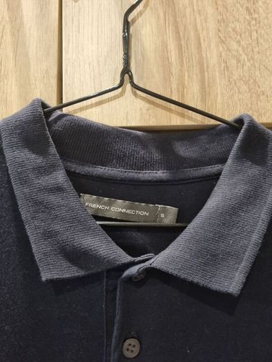 French Connection long sleeve polo top