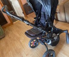 buggy with rain cover