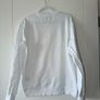 Reiss Men's White Textured Crew Neck Jumper - size large Image 3