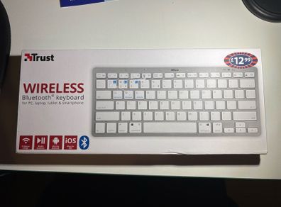 Brand New Trust Wireless Bluetooth Keyboard