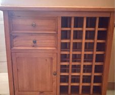 wine wooden cabinet
