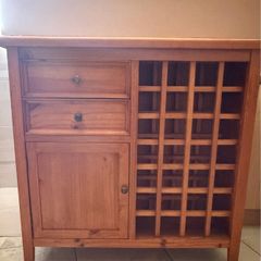 wine wooden cabinet
