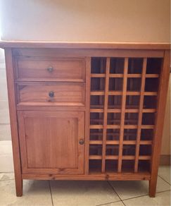 wine wooden cabinet