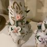 Vintage petite pair of  candle  stick holders Image 3