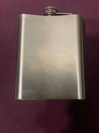 hip flask becherovka Stainless steel 7 oz