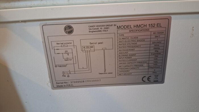 Hoover Chest Freezer