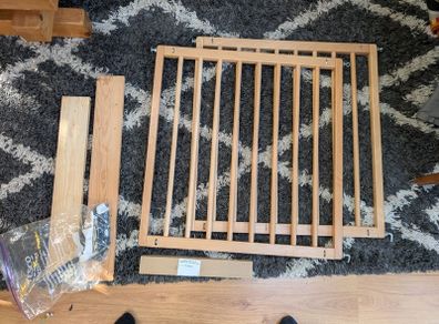 Pair Baby Dan no trip safety gates stair gate baby dan