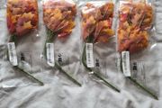 Artificial Maple Leaf Bouquet X 4
