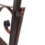 Outdoor Iron Rocking Chair-Bronze Red (FREE POSTAGE) Image 5