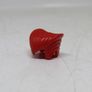 Lego Wolverine Prototype Hair Red Prototype Super Rare Prototype Test Part Hair Rare And Hard To Find Image 3