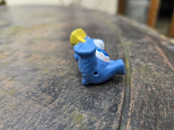 Grumpy Carebear Mini Figure 1983-1984 Kenner A.G.C.