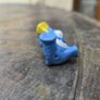 Grumpy Carebear Mini Figure 1983-1984 Kenner A.G.C. Image 6