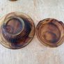 3 pieces of Davidson amber cloud glass Image 9