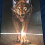 3D LiveLife Lenticular Wall Art Prints - Aloof From Deluxe Base - Unframed 3D Wolf - Size - 38.5cm x 28cm - RRP - 18.99 Image 2