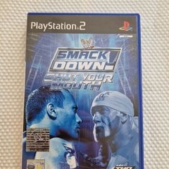 W Smackdown Shut your mouth PlayStation2 Ps2 Games Original