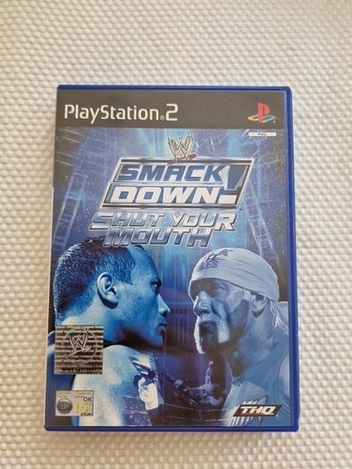 W Smackdown Shut your mouth PlayStation2 Ps2 Games Original