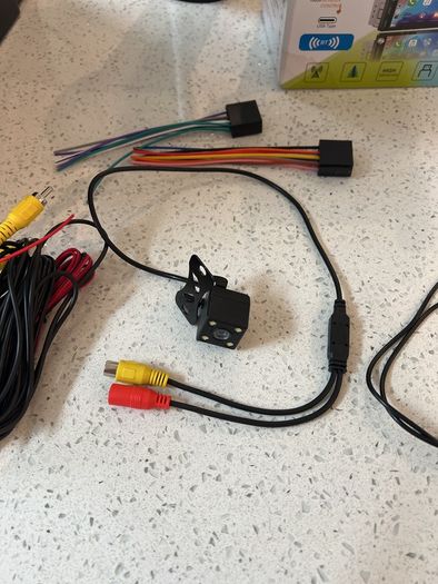 Car MP5 radio with camera