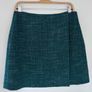 Massimo Dutti textured crossover skirt Image 3