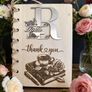 Beautiful Thank You Card for Teacher / Preschool Teacher Laser Made! 17x14cm Image 4