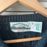 Aran Crafts Sweater Green/Petrol Blue Image 2