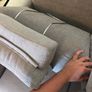 2 seater couch like new condition. Image 3