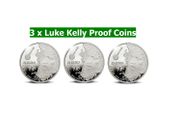 3 Luke Kelly Silver Proof coins 2020
