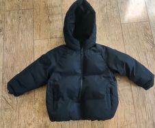 ZARA Boys Winter Jacket (Black, Size 104cm / 3-4 Years)