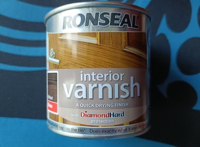 Interior varnish 250ml Ronseal unopened