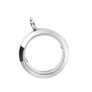 Silver tone floating locket pendant Image 2