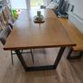 Michael Murphy Extending Dining Table, Bench and 6 Chairs  Excellent Condition Image 2