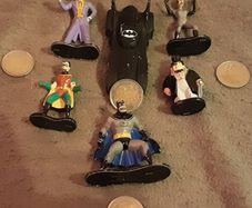 vintage collectable bat man set