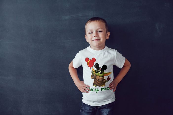 Vacay Mode Baby Yoda Disney The Mandalorian t-shirt star wars t-shirt for kids