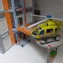 Playmobil hospital with extra floor and helicopter pad Image 6