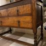 Antique oak vanity table Image 9
