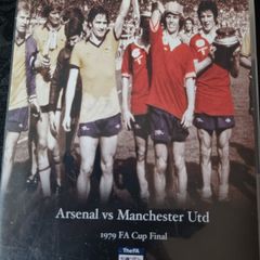 Arsenal v Manchester United 1979 FA Cup Final