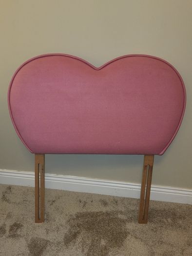 Single Pink Headboard