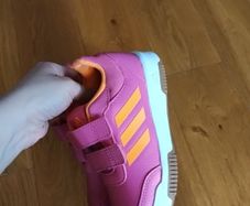 New Adidas pink girls shoes