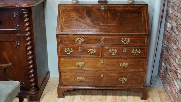 Irish Georgian Slant-Front Bureau