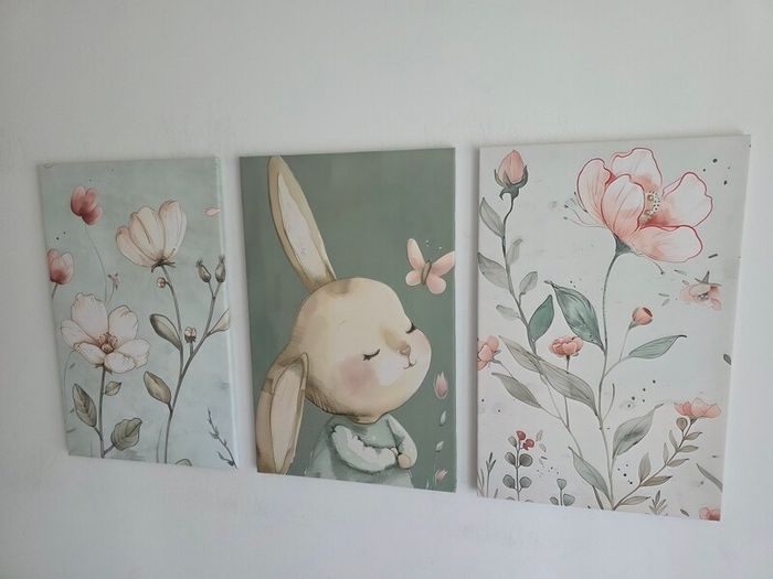 3 kids canvas