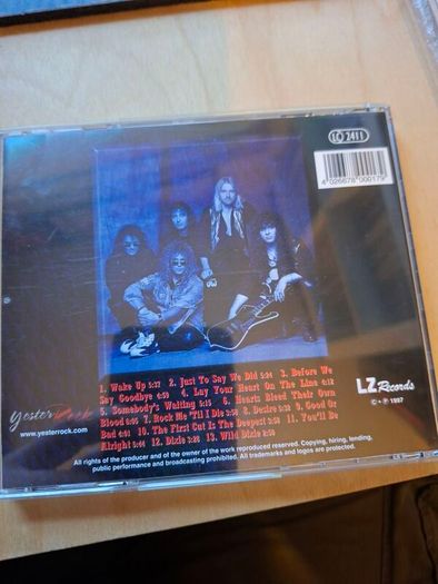 BONFIRE: Rebel Soul CD -Autographed