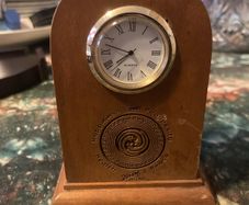 Hand made clock free postage