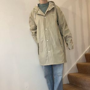 Tretorn wings waterproof raincoat in sand colour