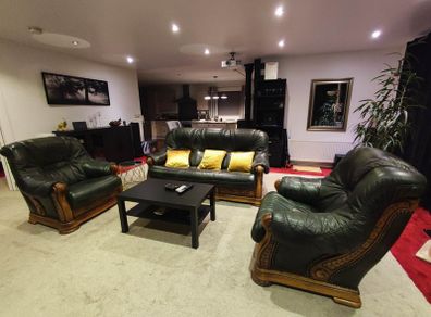 Sofa and armchair set