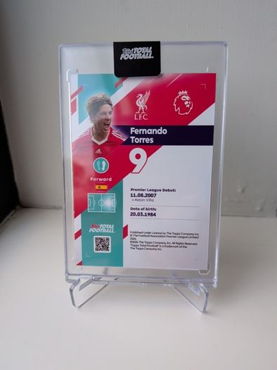 Fernando Torres Liverpool FC Topps Total Football Box Office /75
