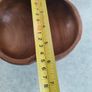 Vintage Apple Bowl, Wood Shape Image 3